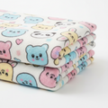 Cartoon Print Polyester Flannel Fabric | 185cm Wide | 300g/㎡