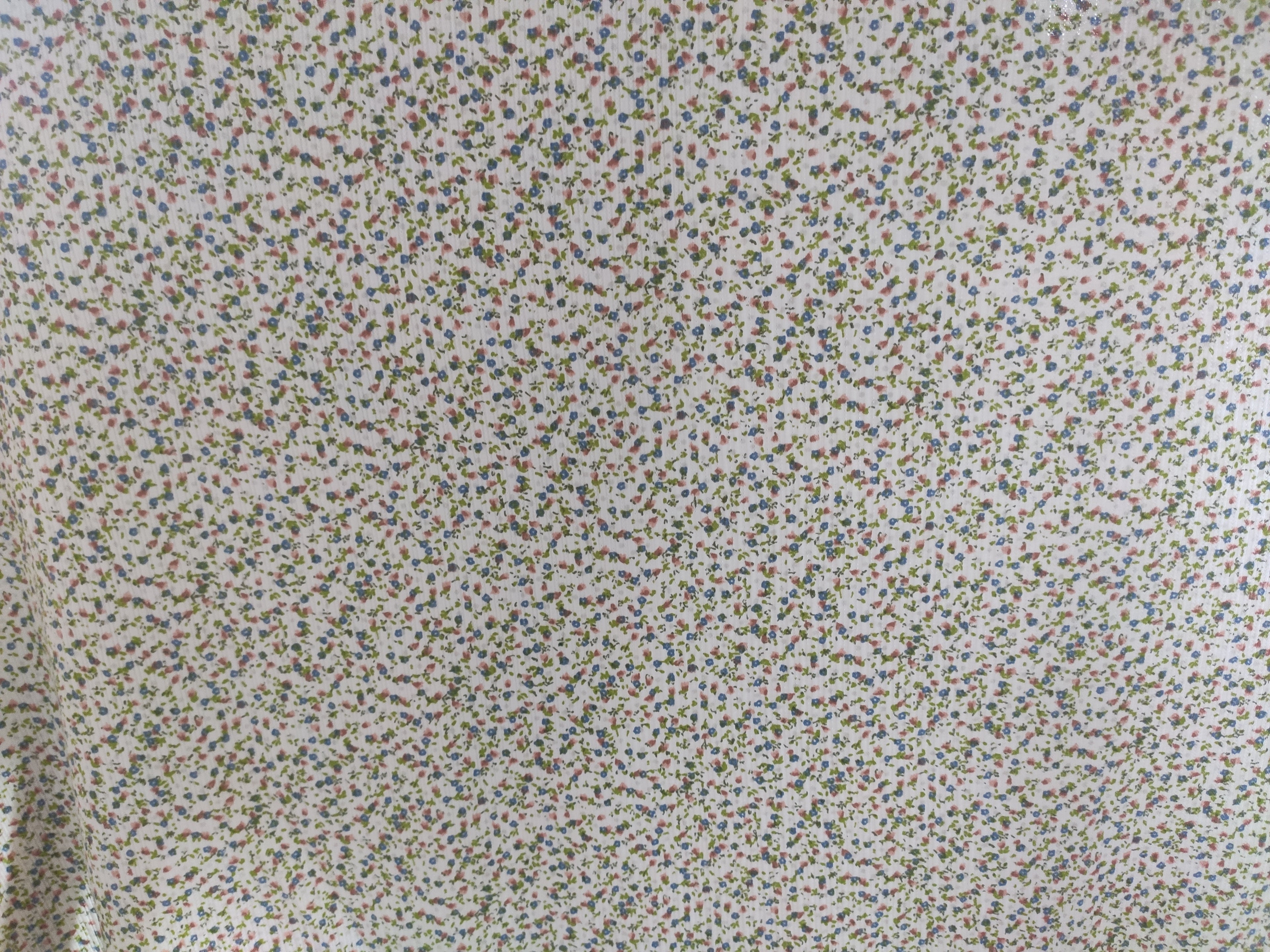CVC Elastic Irregular Ribbed Print