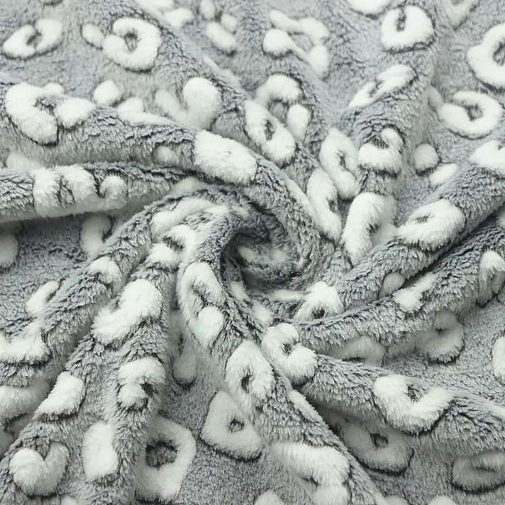 Cartoon Print Polyester Flannel Fabric | 185cm Wide | 300g/㎡